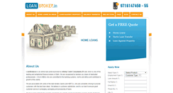 Desktop Screenshot of loanbroker.in